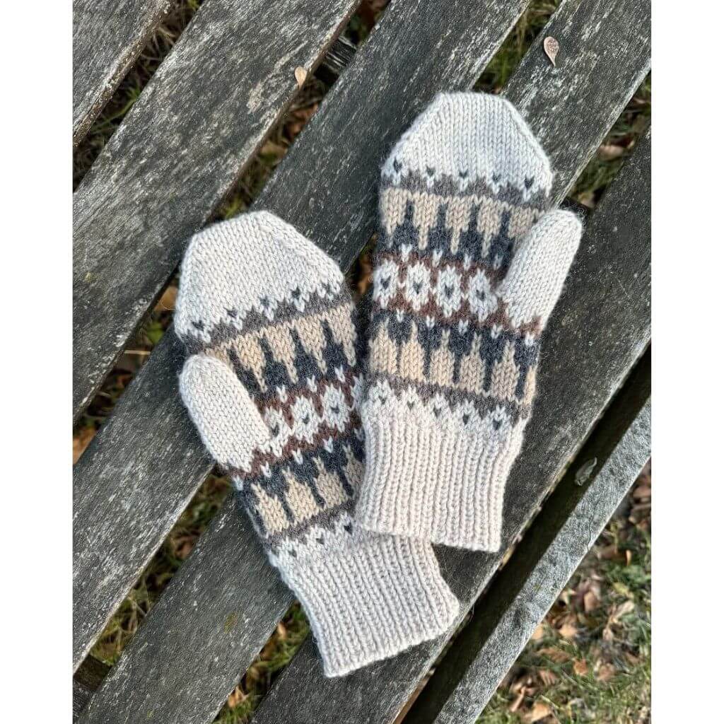 Fäustlinge Celeste Strickanleitung - PetiteKnit (Heft)