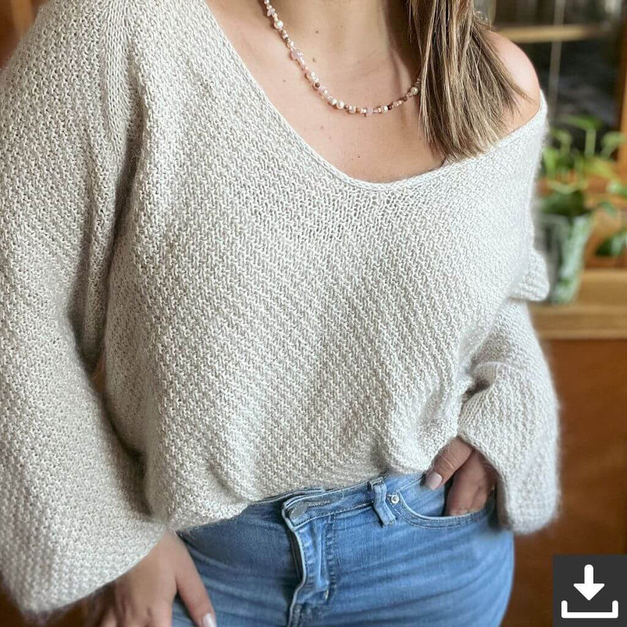 Carolin Reim Central Perk Blouse Anleitung - Carolin Reim (PDF) Lieblingsgarn