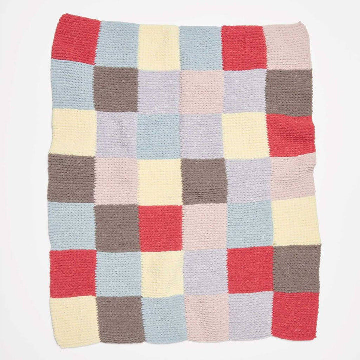 Rico Design Pattern Patchwork Babydecke Strickanleitung - Rico Design (Heft) Lieblingsgarn