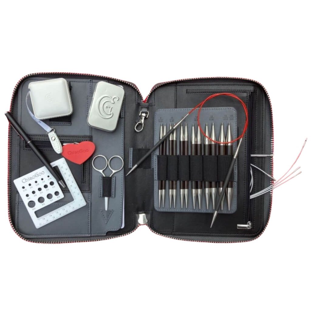 ChiaoGoo ChiaoGoo Forté 2.0 SS-Tipped Rundstricknadel-Set Lieblingsgarn