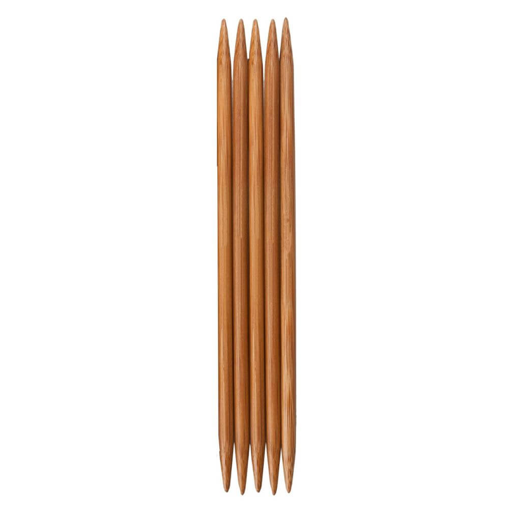 ChiaoGoo 20 cm / 5,00 mm ChiaoGoo Nadelspiel Bambus Patina Lieblingsgarn