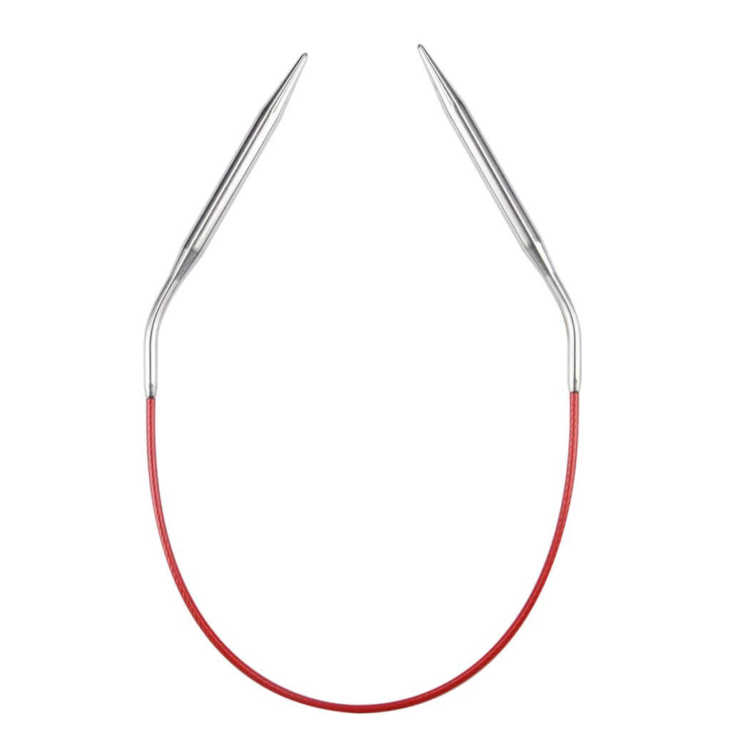 ChiaoGoo 30 cm / 4,00 mm ChiaoGoo KNIT RED Rundstricknadeln Lieblingsgarn