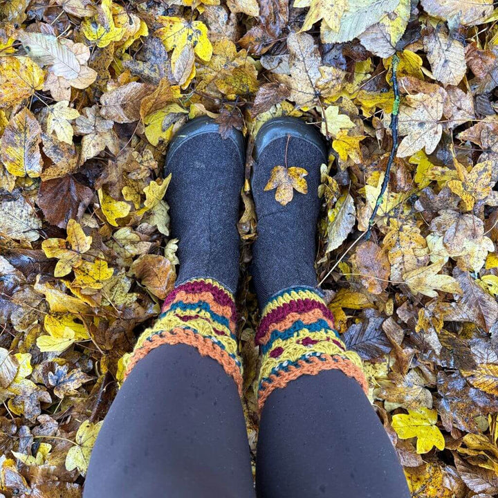 Mahira Duran Pattern Misty Alp Stulpen Häkelanleitung - Chicka Design (PDF) Lieblingsgarn