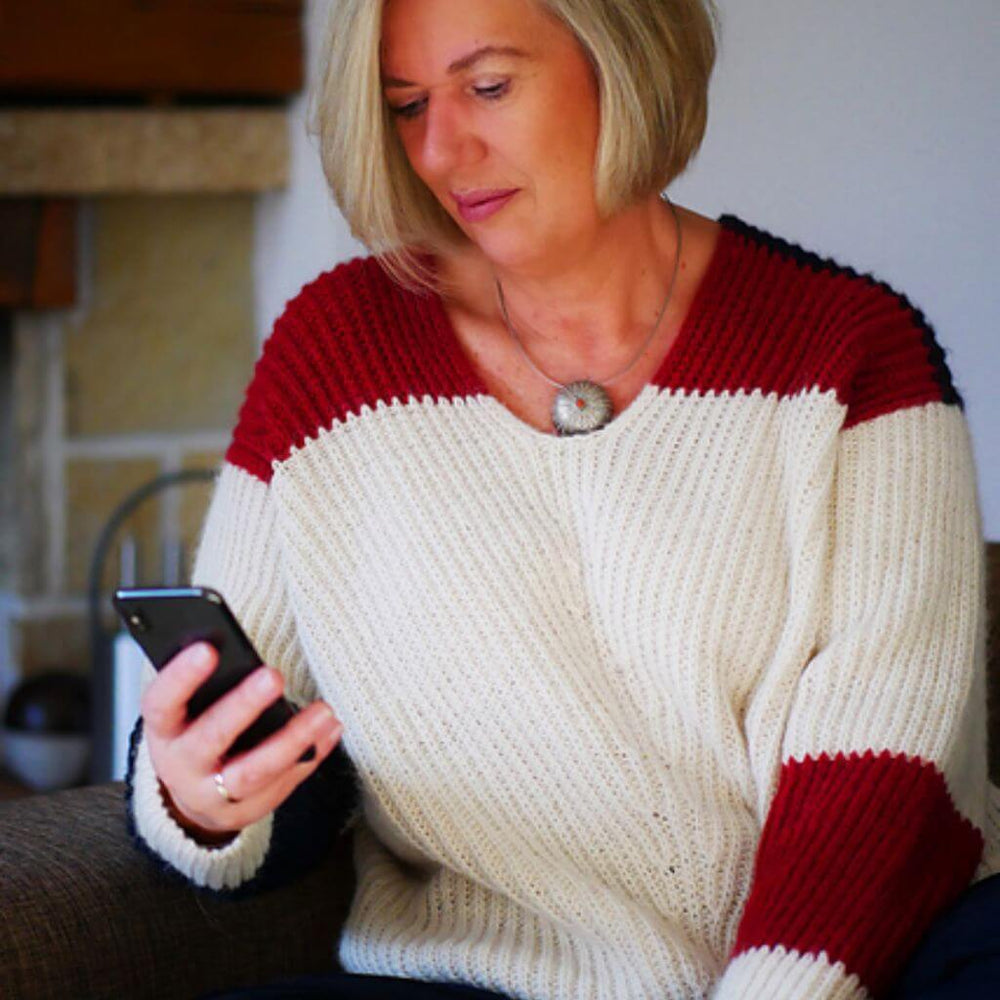 ChrisBerlin Birgit Sweater Strickanleitung - ChrisBerlin (PDF) Lieblingsgarn