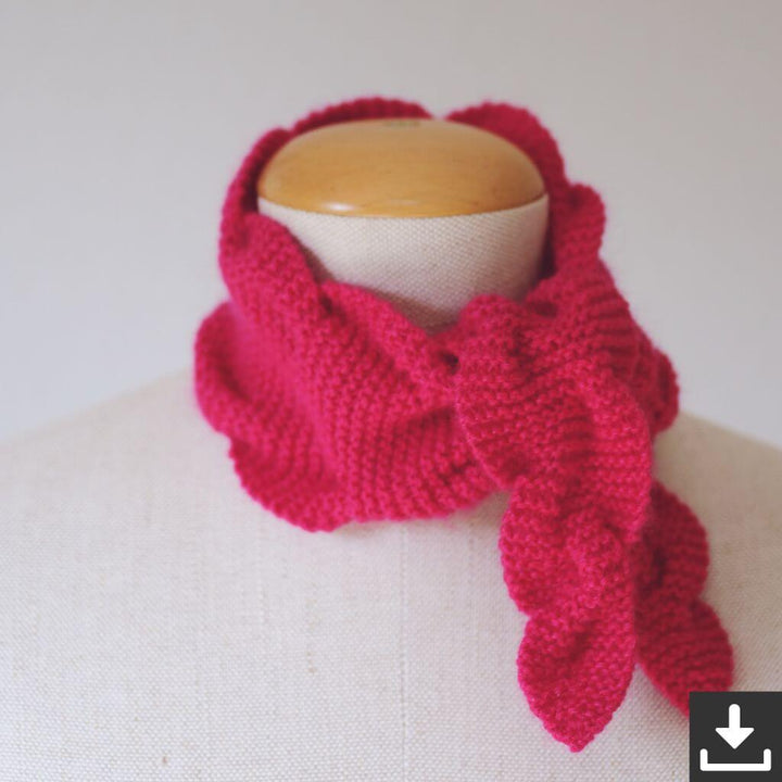 ChrisBerlin Pattern Schal Rabea Scarf Strickanleitung - ChrisBerlin (PDF) Lieblingsgarn