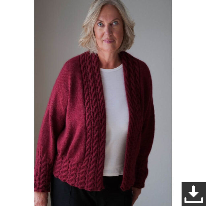 ChrisBerlin Pattern Strickjacke Summer Wine Strickanleitung - ChrisBerlin (PDF) Lieblingsgarn