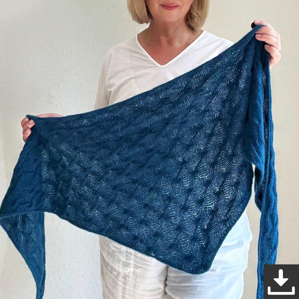 ChrisBerlin Turnaround Schal Strickanleitung - ChrisBerlin (PDF) Lieblingsgarn