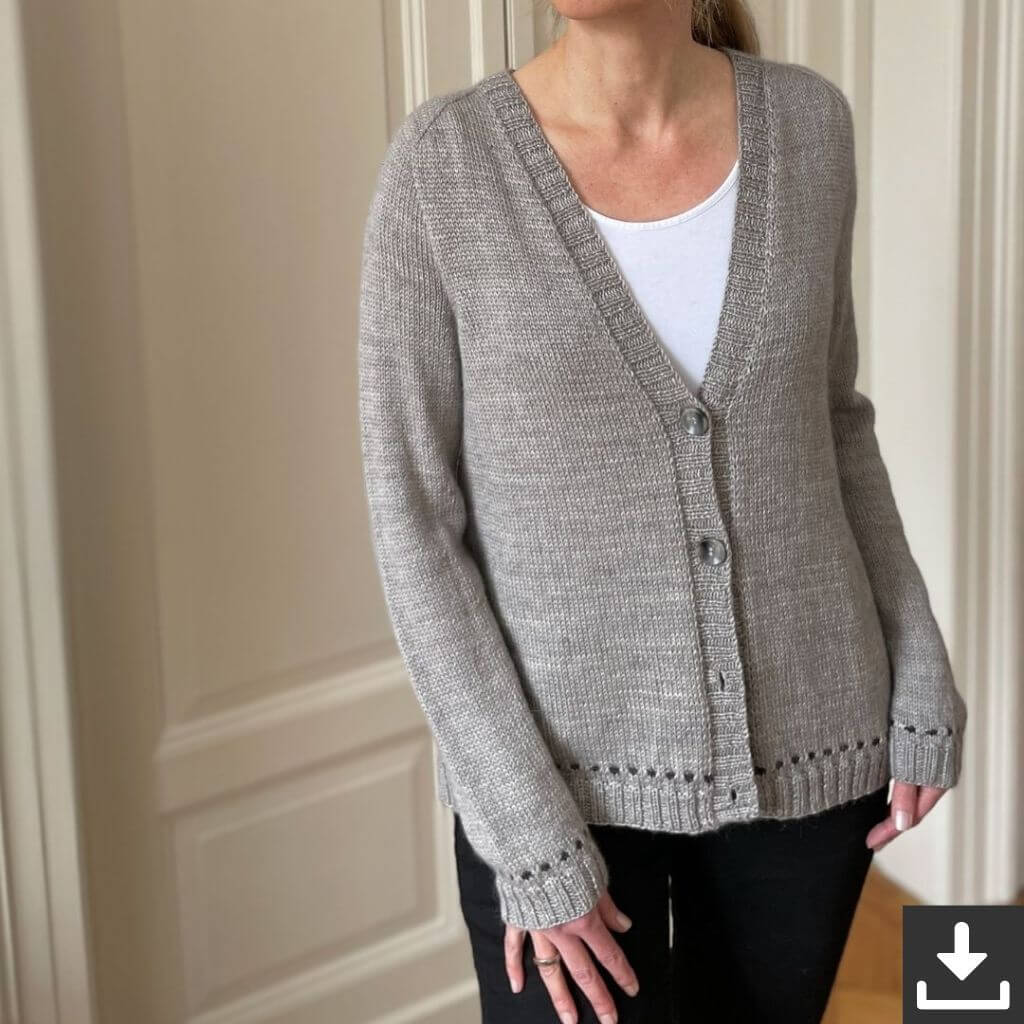 Christina Körber-Reith Grea Cardigan Strickanleitung - Christina Körber-Reith (PDF) Lieblingsgarn