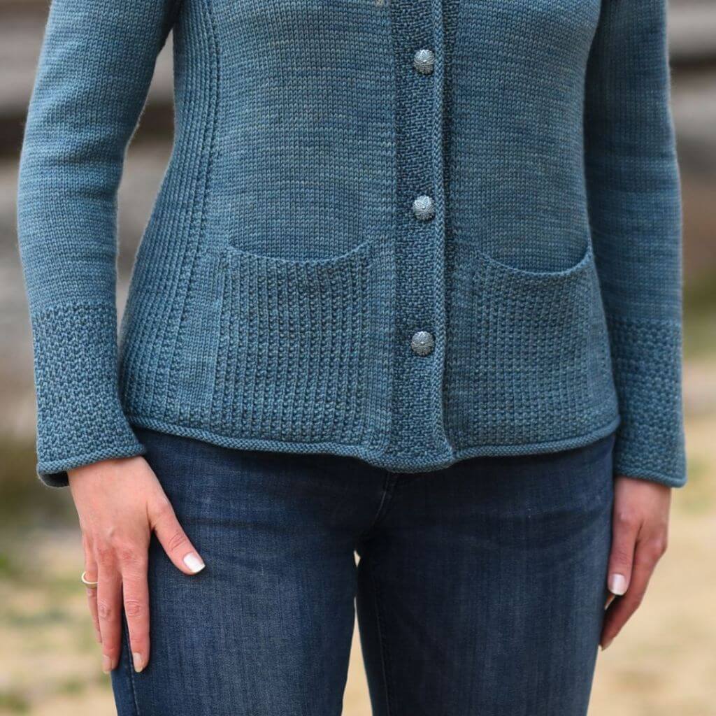 Christina Körber-Reith Monday in Blue Strickjacke - Christiana Körber-Reith (PDF) Lieblingsgarn