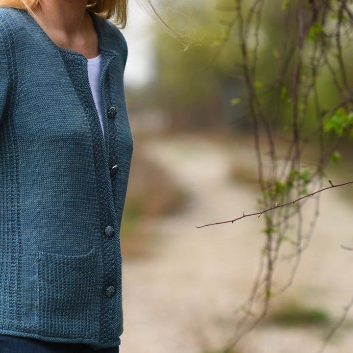 Christina Körber-Reith Monday in Blue Strickjacke - Christiana Körber-Reith (PDF) Lieblingsgarn
