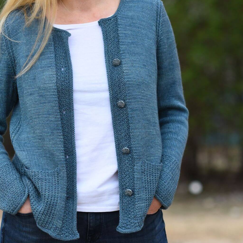 Christina Körber-Reith Monday in Blue Strickjacke - Christiana Körber-Reith (PDF) Lieblingsgarn