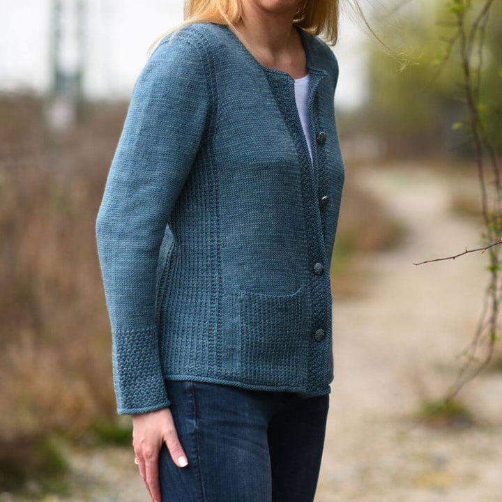 Christina Körber-Reith Monday in Blue Strickjacke - Christiana Körber-Reith (PDF) Lieblingsgarn