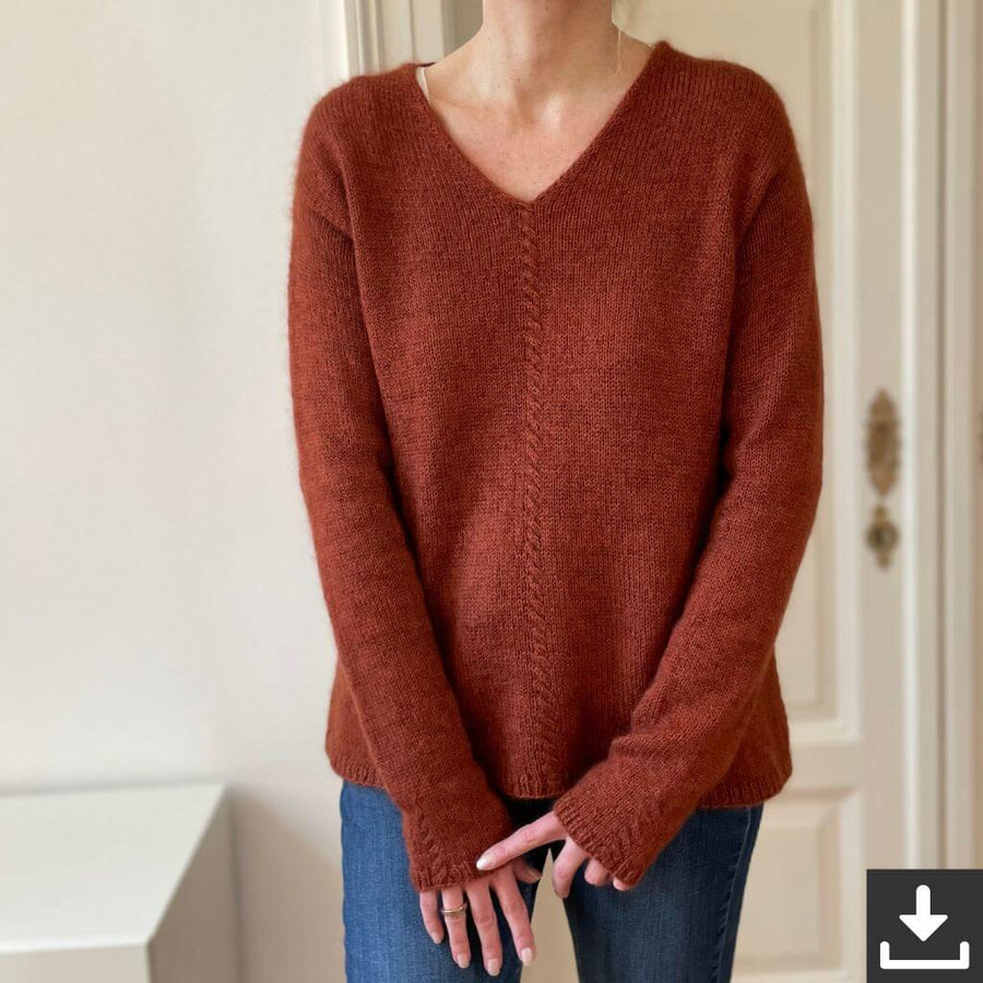 Christina Körber-Reith Rust Pullover Strickanleitung - Christina Körber-Reith (PDF) Lieblingsgarn
