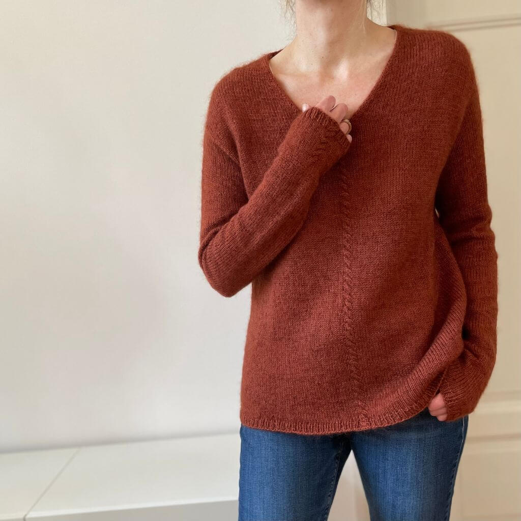 Christina Körber-Reith Rust Pullover Strickanleitung - Christina Körber-Reith (PDF) Lieblingsgarn