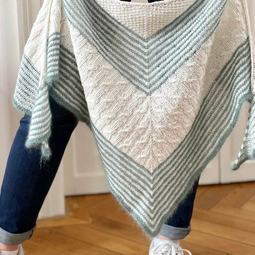 Christina Körber-Reith Schal Saba Shawl Strickanleitung - Christina Körber-Reith (PDF) Lieblingsgarn