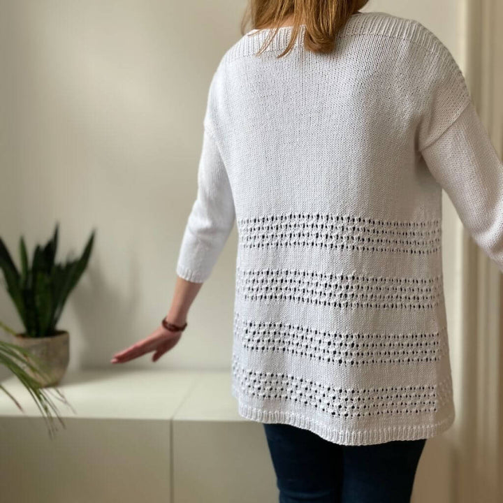 Christina Körber-Reith Gestreifter Cardigan Strickanleitung - Christiana Körber-Reith (PDF) Lieblingsgarn