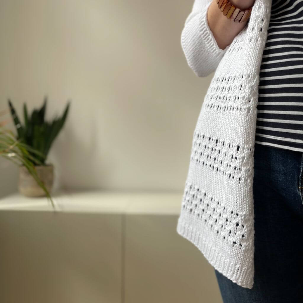 Christina Körber-Reith Gestreifter Cardigan Strickanleitung - Christiana Körber-Reith (PDF) Lieblingsgarn