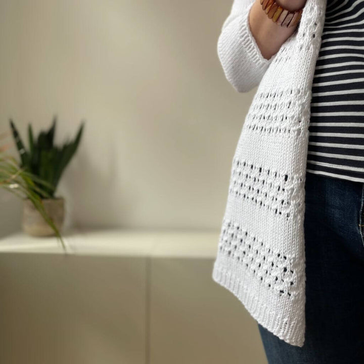 Christina Körber-Reith Gestreifter Cardigan Strickanleitung - Christiana Körber-Reith (PDF) Lieblingsgarn