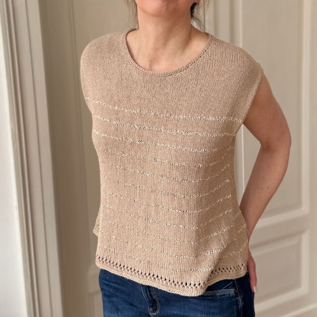 Christina Körber-Reith Calli Top Strickanleitung - Christina Körber-Reith (PDF) Lieblingsgarn