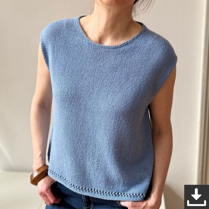 Christina Körber-Reith Calli Top Strickanleitung - Christina Körber-Reith (PDF) Lieblingsgarn