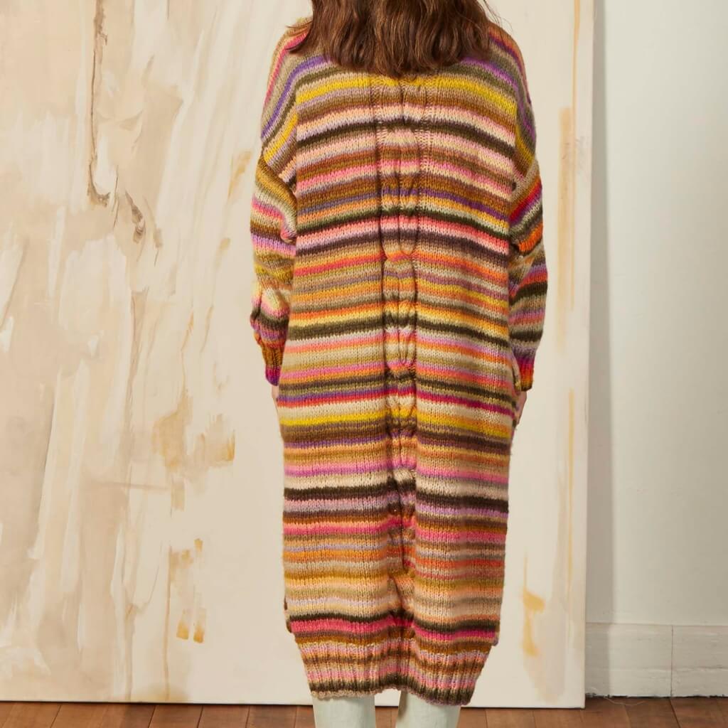 Lang Yarns Pattern Gestreifter Mantel Strickanleitung - Lang Yarns (PDF) Lieblingsgarn