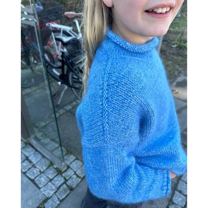 PetiteKnit Pattern Kinder Pullover Cloud Sweater Junior Strickanleitung - PetiteKnit (Heft) Lieblingsgarn