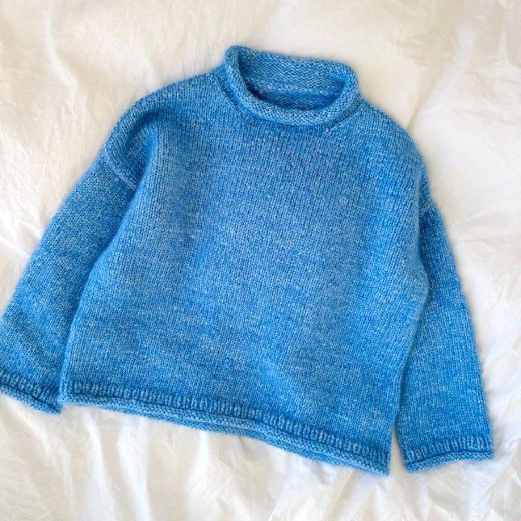 PetiteKnit Pattern Kinder Pullover Cloud Sweater Junior Strickanleitung - PetiteKnit (Heft) Lieblingsgarn