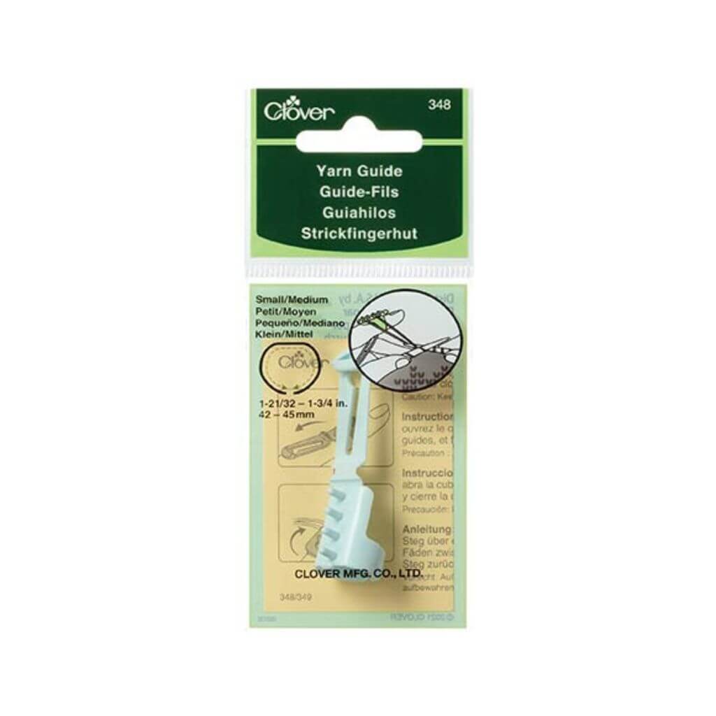 Clover Clover Strickfingerhut blau Lieblingsgarn