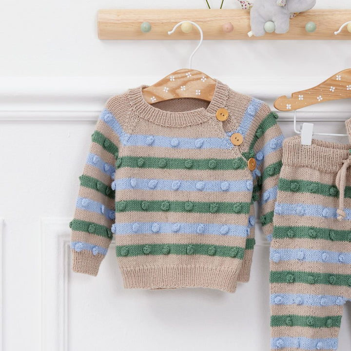 Lana Grossa Pattern Wickeljacke Baby Strickanleitung - Lana Grossa (Heft) Lieblingsgarn
