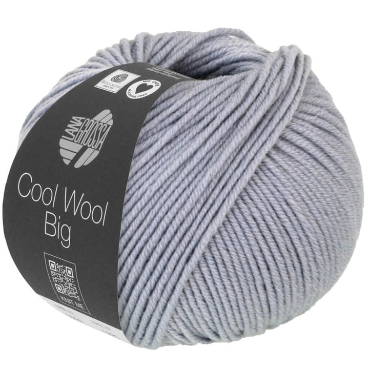 Lana Grossa 1019 - Graublau Lana Grossa Cool Wool Big 50g Lieblingsgarn