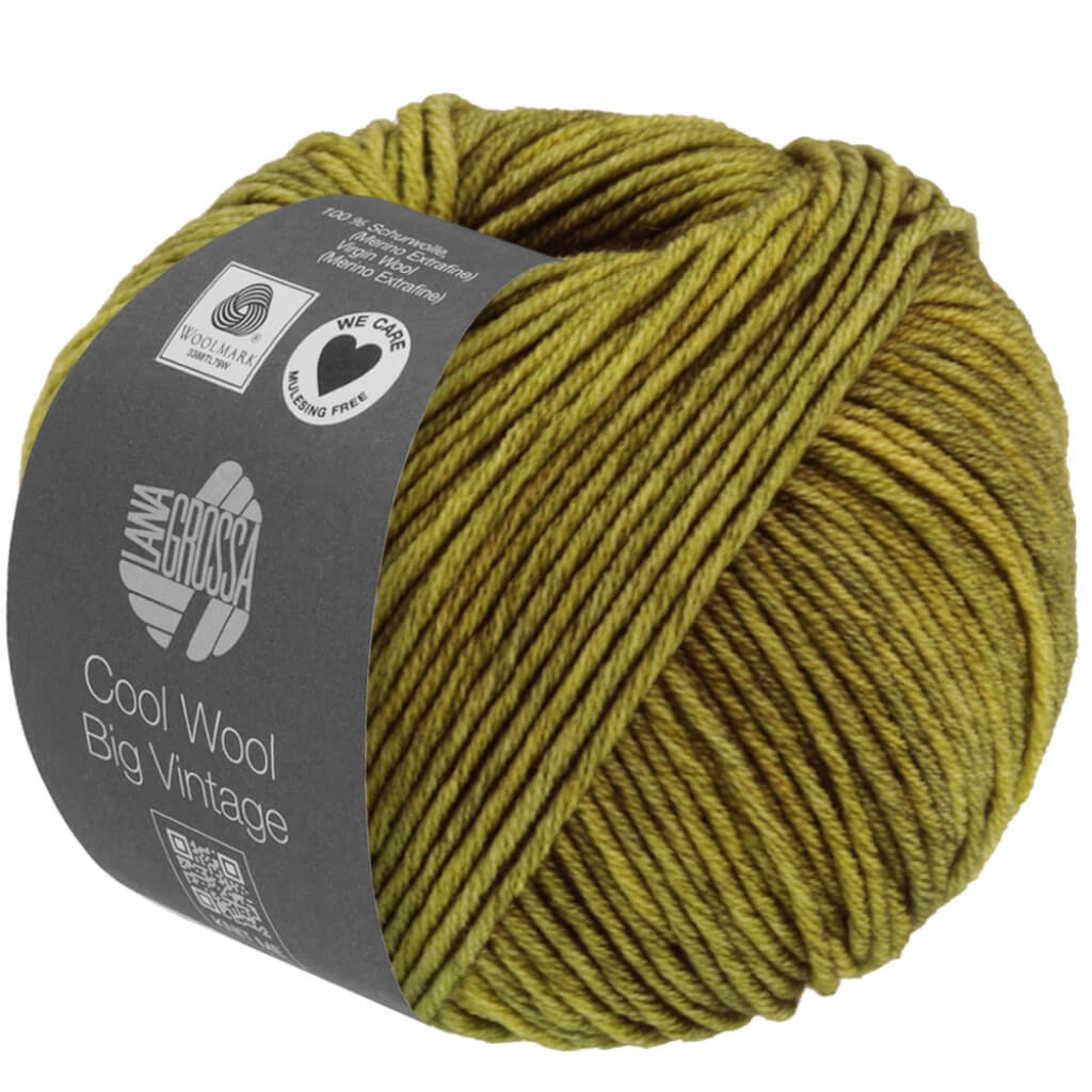 Lana Grossa 7161 - Oliv Lana Grossa Cool Wool Big Vintage Lieblingsgarn