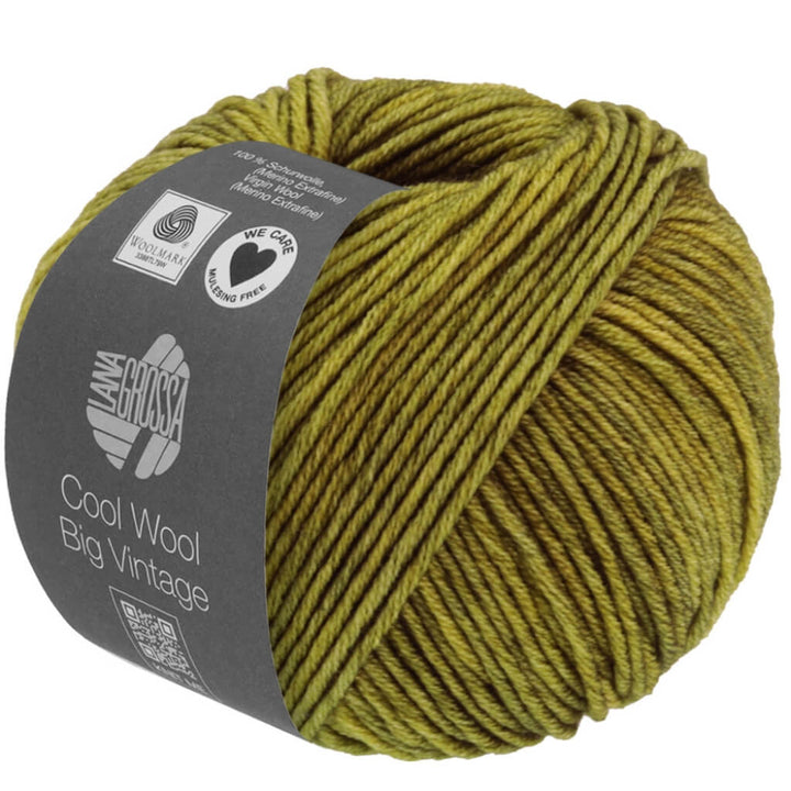 Lana Grossa Cool Wool Big Vintage 7161 - Oliv Lieblingsgarn