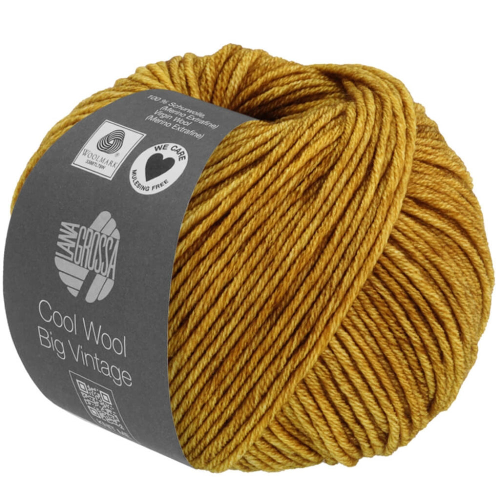 Lana Grossa Cool Wool Big Vintage 7162 - Senf Lieblingsgarn