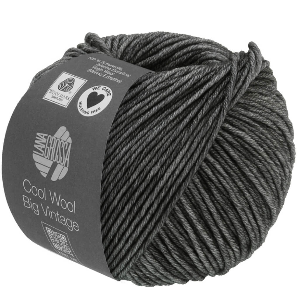 Lana Grossa Cool Wool Big Vintage 7170 - Anthrazit Lieblingsgarn