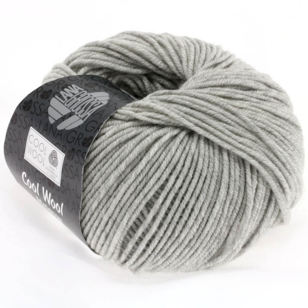 Lana Grossa 0443 - Hellgrau meliert Lana Grossa Cool Wool Mélange Lieblingsgarn
