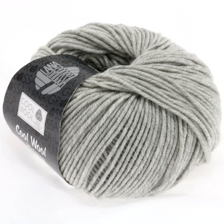 Lana Grossa 0443 - Hellgrau meliert Lana Grossa Cool Wool Mélange Lieblingsgarn