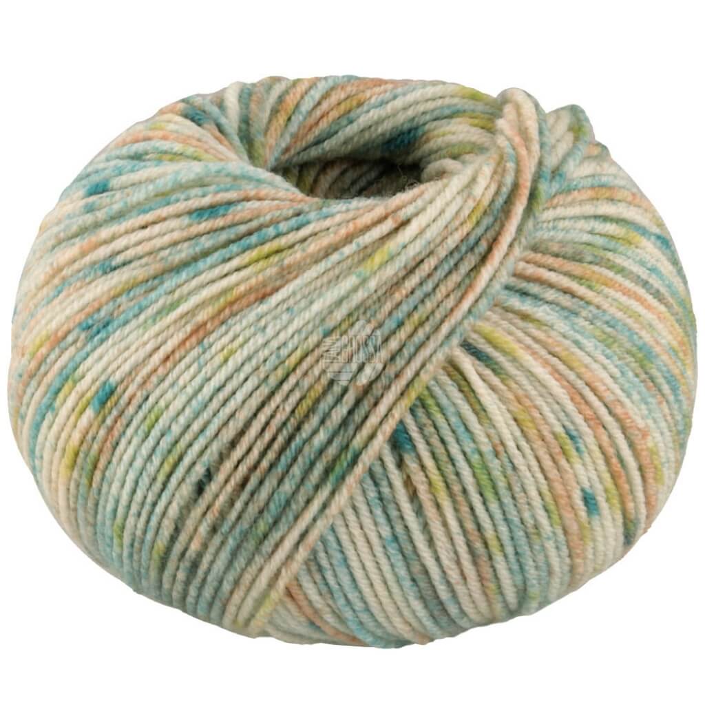 Lana Grossa 5001 - Creme/Camel/Senf/Türkis/Petrol/Nougat Lana Grossa Cool Wool Spots Lieblingsgarn
