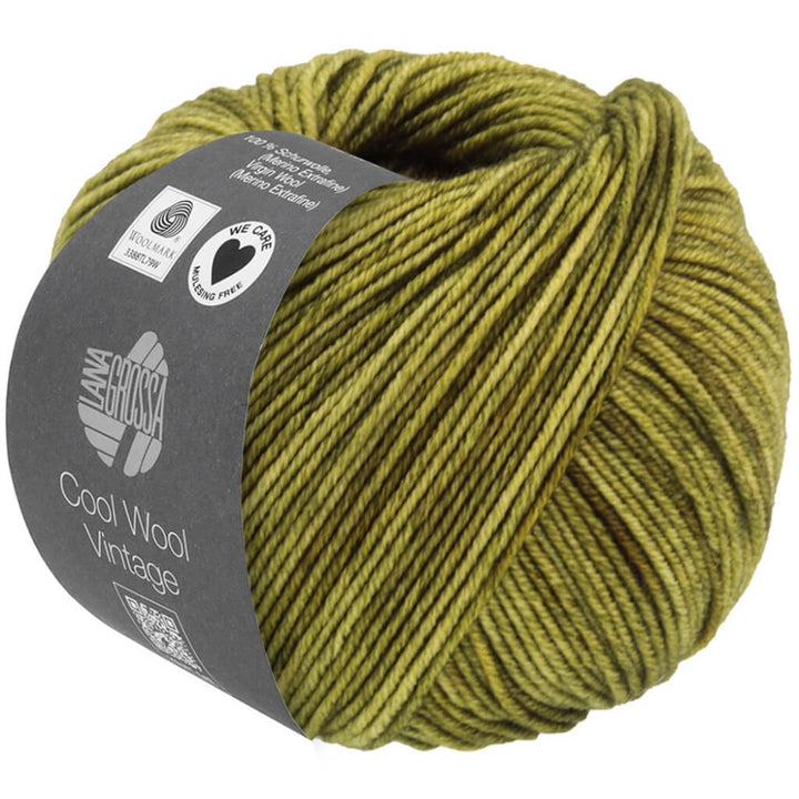 Lana Grossa Cool Wool Vintage 7361 - Oliv Lieblingsgarn