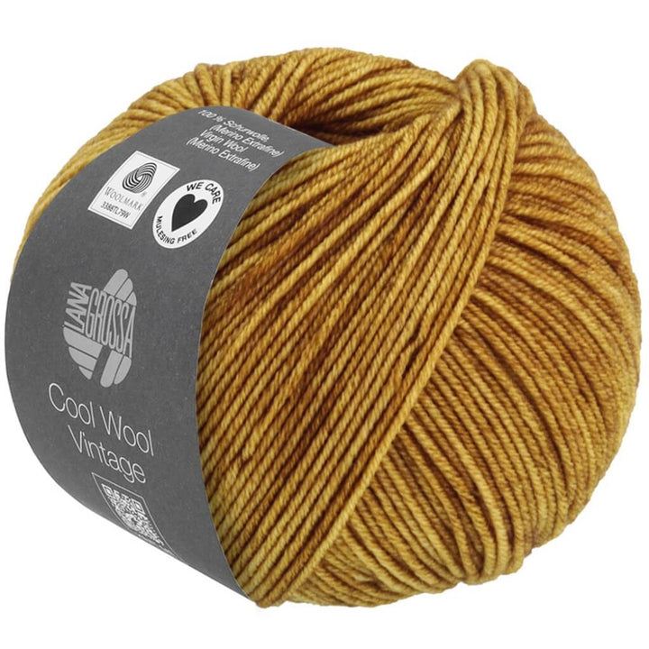 Lana Grossa Cool Wool Vintage 7362 - Senf Lieblingsgarn