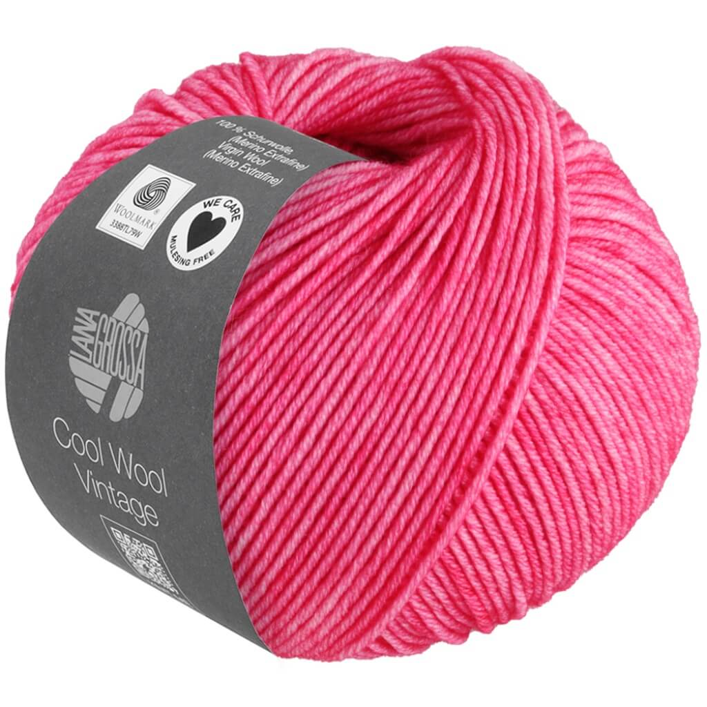 Lana Grossa 7371 - Pink Lana Grossa Cool Wool Vintage Lieblingsgarn