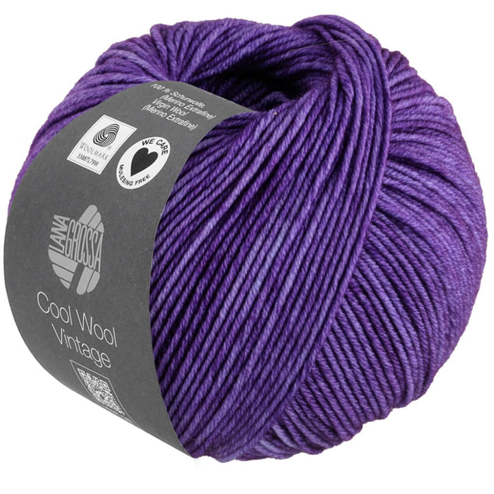 Lana Grossa 7372 - Violett Lana Grossa Cool Wool Vintage Lieblingsgarn