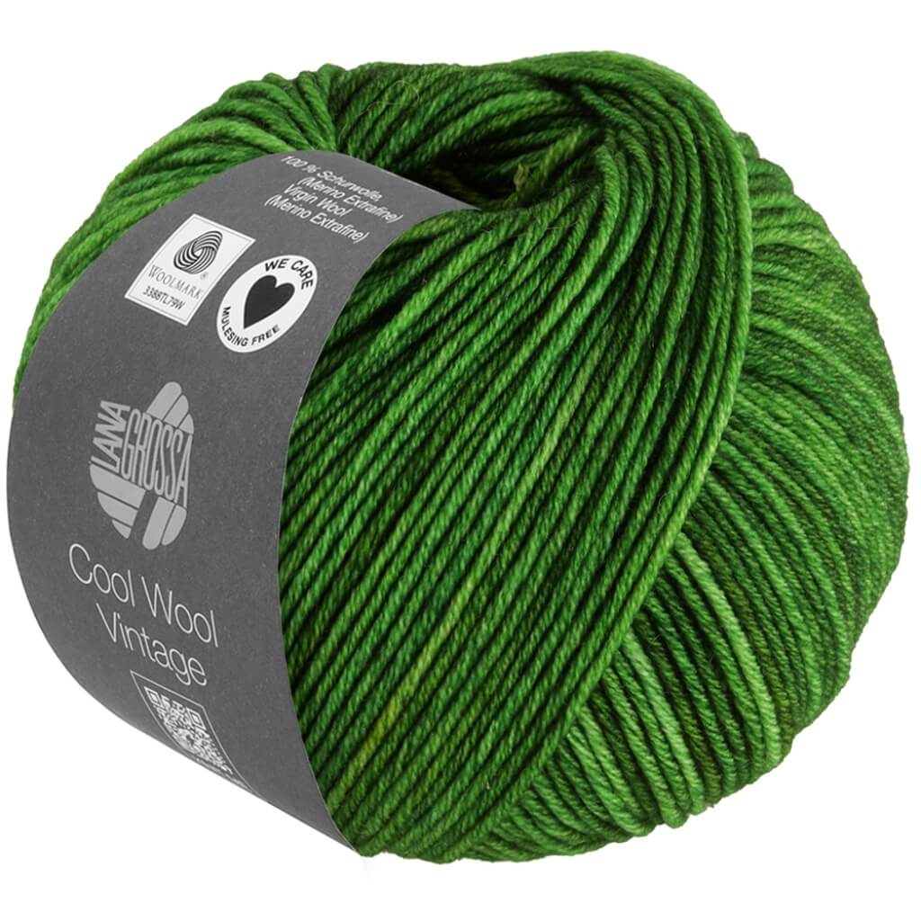 Lana Grossa 7374 - Grün Lana Grossa Cool Wool Vintage Lieblingsgarn
