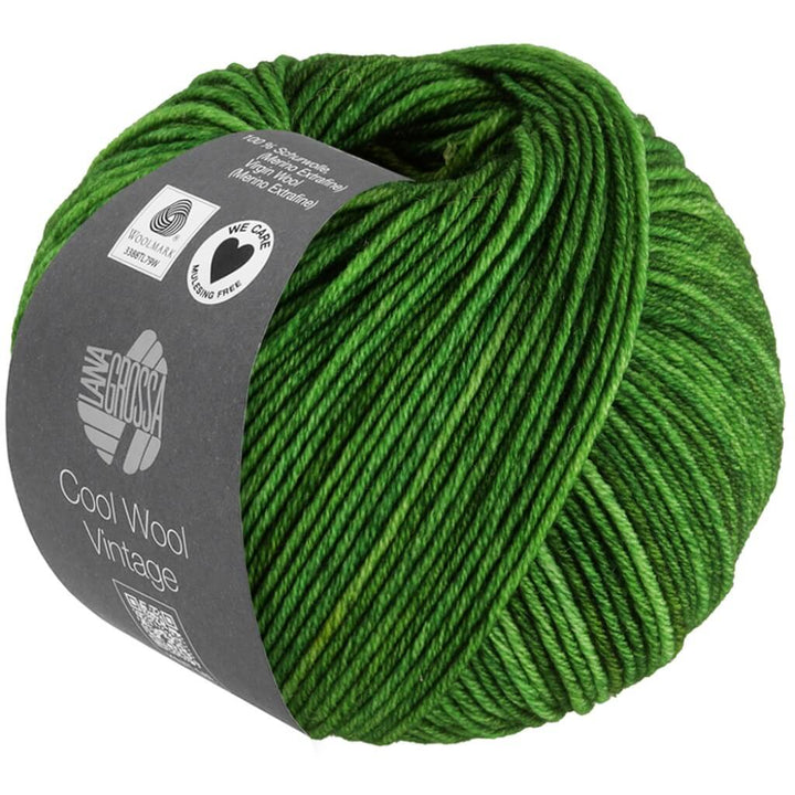 Lana Grossa 7374 - Grün Lana Grossa Cool Wool Vintage Lieblingsgarn