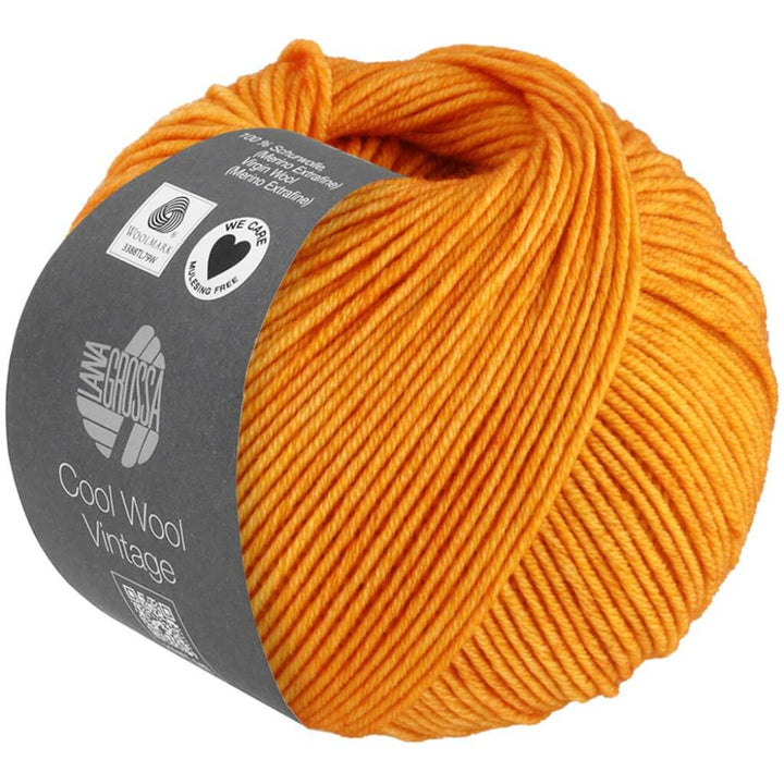 Lana Grossa 7375 - Orange Lana Grossa Cool Wool Vintage Lieblingsgarn