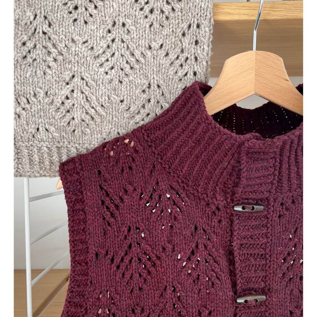 Knitting For Else Cosy Hey Ho Vest Strickanleitung - Knitting For Else (PDF) Lieblingsgarn