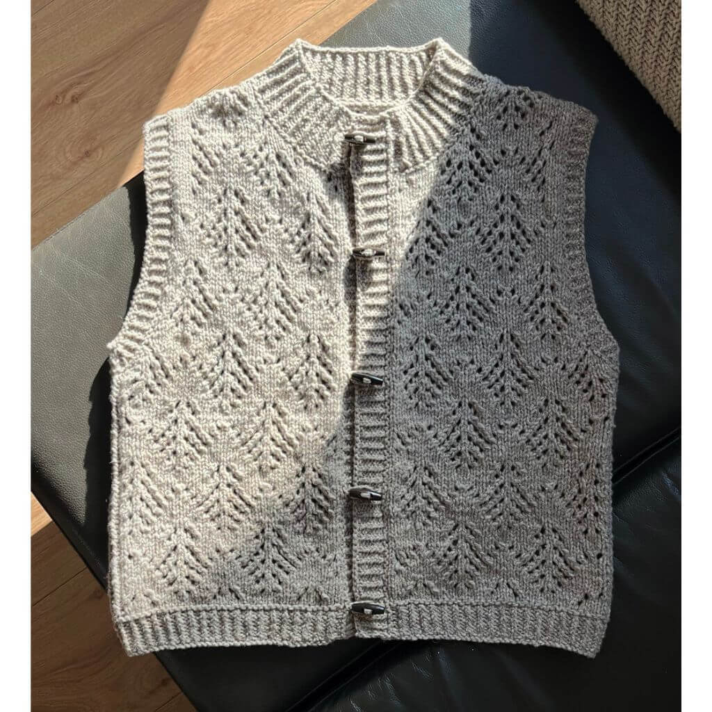 Knitting For Else Cosy Hey Ho Vest Strickanleitung - Knitting For Else (PDF) Lieblingsgarn
