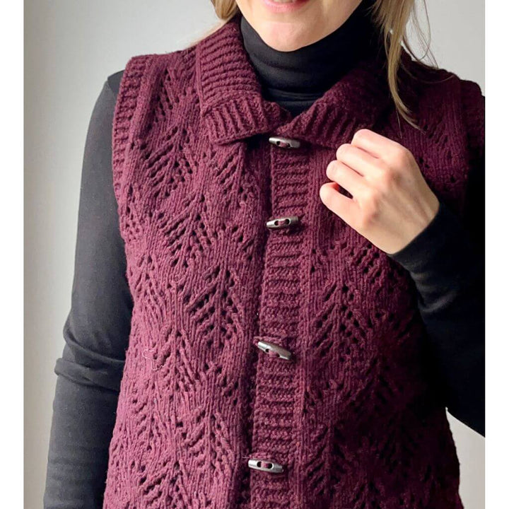 Knitting For Else Cosy Hey Ho Vest Strickanleitung - Knitting For Else (PDF) Lieblingsgarn