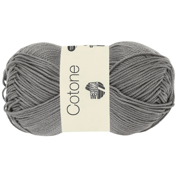 Lana Grossa 19 - Dunkelgrau Lana Grossa Cotone Lieblingsgarn