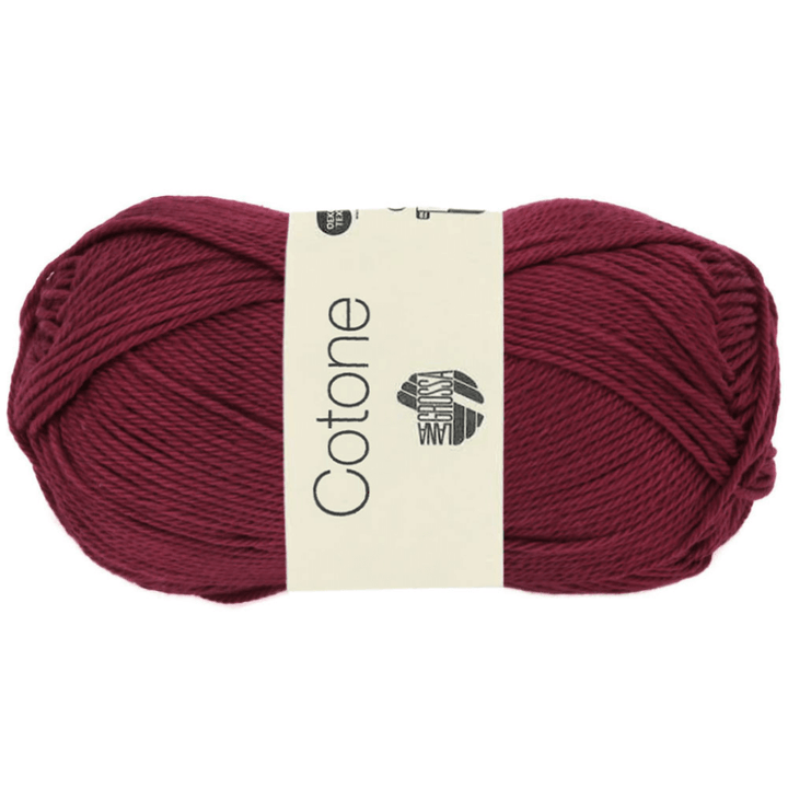 Lana Grossa 59 - Bordeaux Lana Grossa Cotone Lieblingsgarn