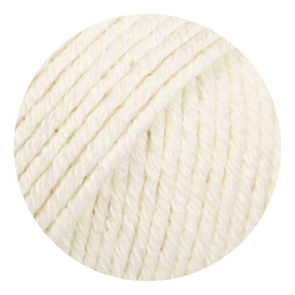 Drops 01 off white Drops Cotton Merino Lieblingsgarn